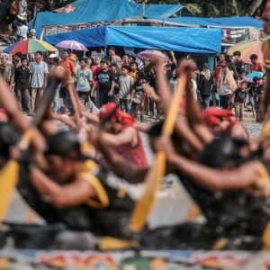 Rapper Melly Mike Meriahkan Festival Pacu Jalur, Kian Jadi Magnet Wisata