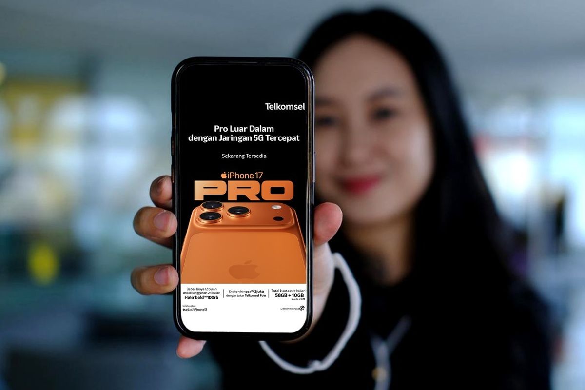 Maksimalkan iPhone 17 Series: Telkomsel Tawarkan Bundling Halo Plus Eksklusif, Peluang Hemat Hingga Rp 2 Juta dan Kuota Besar
