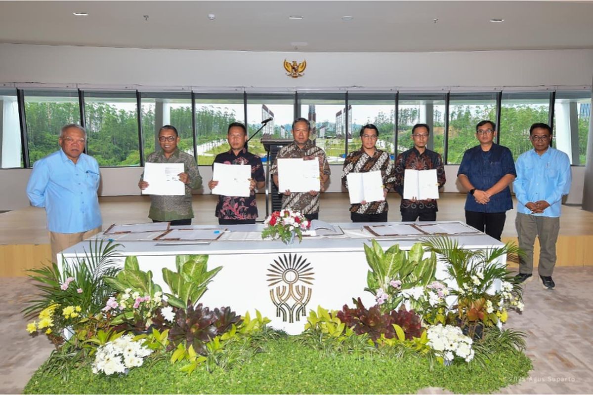 Otorita IKN Jamin Ketersediaan Air Berkelanjutan: Pembangunan Embung dan Kolam Retensi di KIPP 1B dan 1C Dimulai