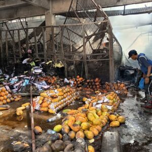 Tragedi Kebakaran Pasar Induk Kramat Jati: Pedagang Terpaksa Selamatkan Diri, Harta Benda Hangus Dilalap Api